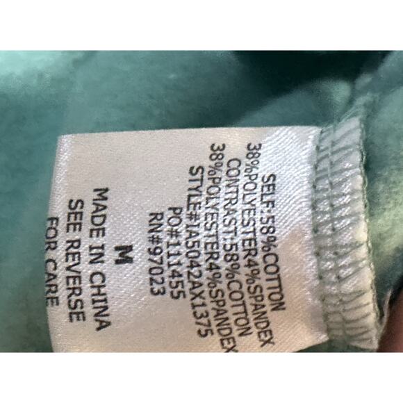 Rebellious One Finding Balance Zodiac Crop Hoodie Sage Green Women’s Medium - Picture 5 of 7